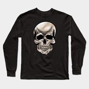 Fleshy Skull Long Sleeve T-Shirt